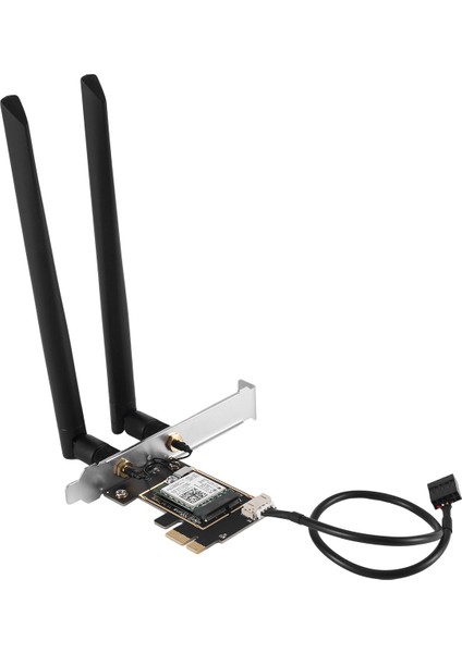 AC7260 7260NGW Wifi Kartı 2.4g/5g 867 Mbps 802.11AC + Bluetooth Kablosuz Kart Adaptörü Pcıe Adaptörü 2X8DB Anten ile (Yurt Dışından)