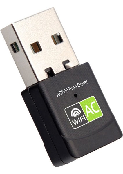 Ücretsiz Sürücü USB Wifi Adaptörü 600 Mbps Wifi Adaptörü Anten USB Ethernet Pc Wi-Fi Adaptörü Lan Wifi Dongle Ac Wifi Alıcısı (Yurt Dışından)