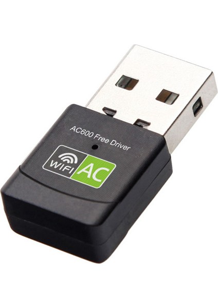 Ücretsiz Sürücü USB Wifi Adaptörü 600 Mbps Wifi Adaptörü Anten USB Ethernet Pc Wi-Fi Adaptörü Lan Wifi Dongle Ac Wifi Alıcısı (Yurt Dışından)