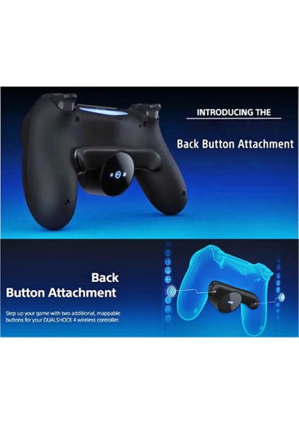 Ps4 Gamepad Geri Düğmesi Eklentisi Joystick Arka Düğmeleri Için Yedek (Yurt Dışından)