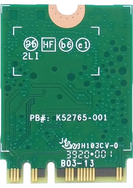 AX210 Wifi Kartı AX210NGW Ağ Kartı Çift Bant 2.4ghz/5g Wı-Fı 6e M.2 Ngff 802.11AX Bluetooth 5.2 Kablosuz Adaptör (Yurt Dışından)