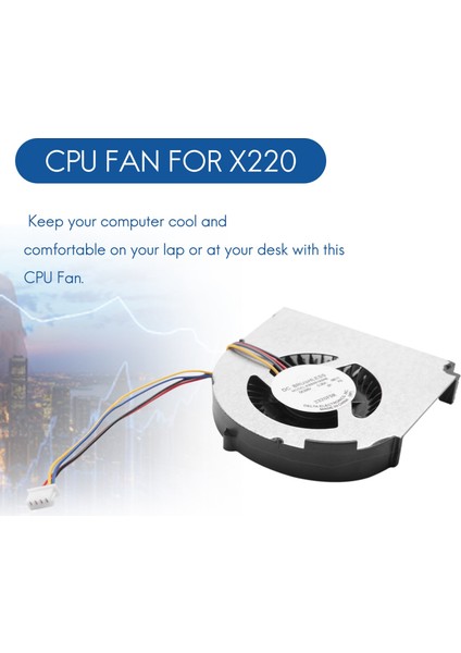 Yeni Cpu Fanı Lenovo Thinkpad X220 X220I X220T X230 X230I X230T 4pin (Yurt Dışından)