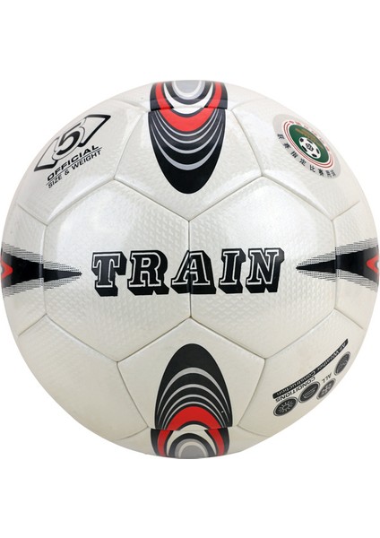 Lokomotiv Futbol Çocuk Müsabaka Antrenmanı Eğlence Topu Yapışkanlı Pu Deri No. 5 Futbol (Yurt Dışından)