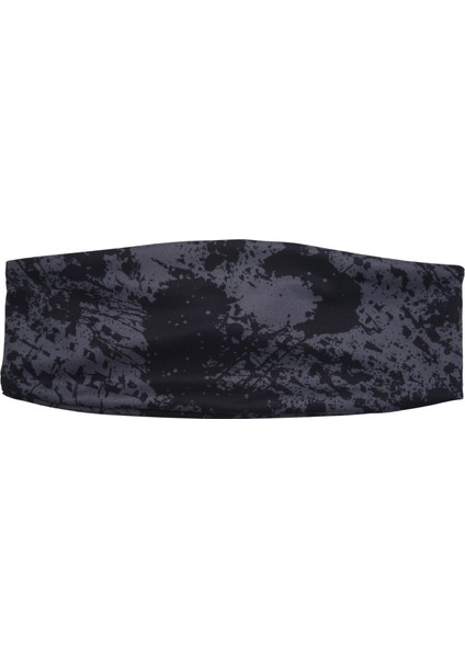 Spor Salonu Spor Emici Spor Ter Kafa Bandı Erkekler ve Kadınlar Için Elastik Ter Bandı Yoga Saç Bantları Kafa Ter Bantları - Graffiti Gri (Yurt Dışından) fırsatları