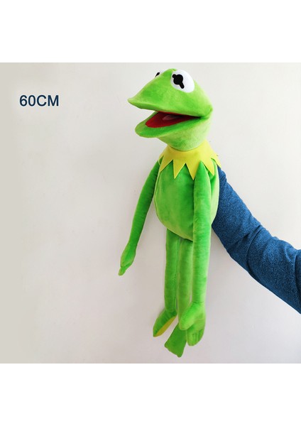 Kurbağa Bebek Susam Sokağı Kurbağası Peluş Oyuncak Krmit Çocuk El Kukla Bebek 60 cm Bebek (Yurt Dışından)