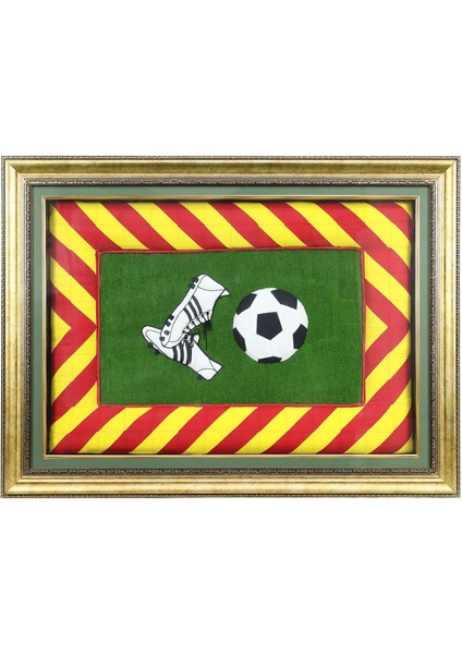 EL İŞÇİLİĞİ KAYSERİSPOR FUTBOL TOPU TABLO 79*53 cm - 5858