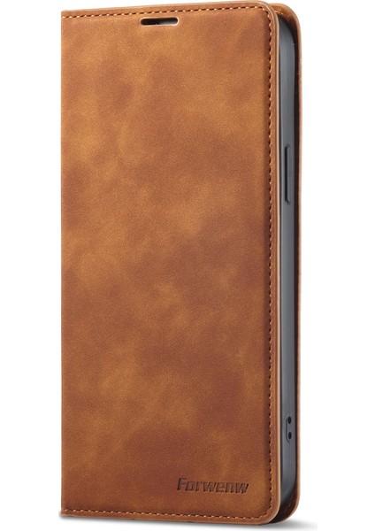 iPhone 15 Plus Şok Geçirmez Cüzdan Telefon Kılıfı Cilt Touch Deri Cüzdan Telefon Kapağı (Yurt Dışından)