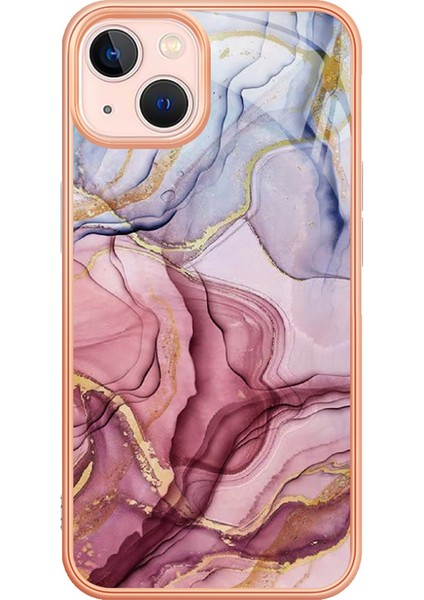 iPhone 15 Plus Tpu Kılıfı, Elektraplatma Çerçevesi Imd Mermer Desen Telefon Kapağı (Yurt Dışından) fırsatları