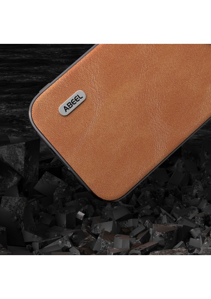 iPhone 15 Plus Telefon Kılıfı, Cowhide Doku Pu Deri Kaplamalı Pc + Tpu Kapağı (Yurt Dışından)
