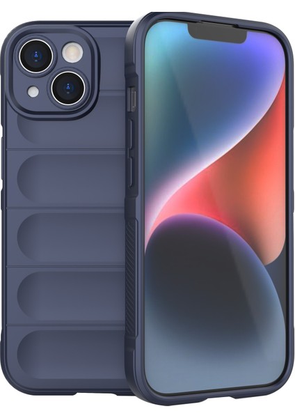 iPhone 15 Plus Sağlam Telefon Arka Kapak Toz Geçirmez Tpu Kılıf Anti-Damla Telefon Kabuğu (Yurt Dışından)