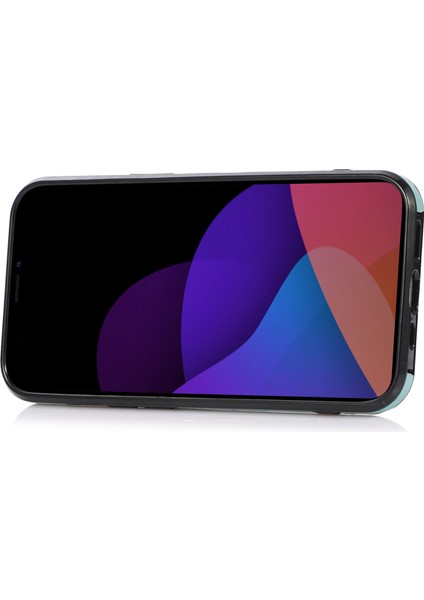 iPhone 15 Plus Telefon Kabuğu Kickstand Pu Deri Kaplamalı Tpu Telefon Kapak Kartı Tutucu Kılıfı (Yurt Dışından) fiyatları