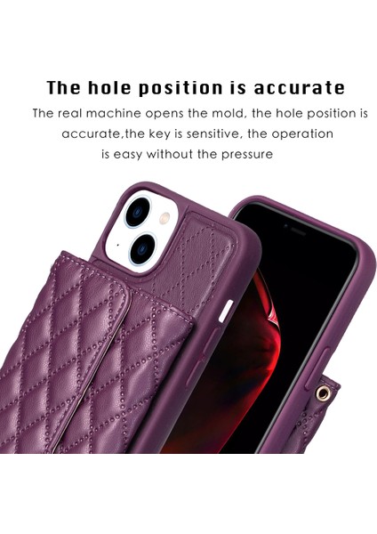 iPhone 15 Kart Yuvaları Telefon Kasası Pu Deri Kaplı Tpu Kickstand Koruyucu Kapak (Yurt Dışından) fırsatları