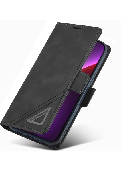 iPhone 15 Çizgiye Karşı Çizelge Anti Tele Kılıfı Deri Cüzdan Telefon Kapağı Kapak Stand Kabuğu (Yurt Dışından) fırsatları