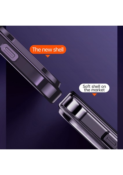 iPhone 15 Damla Dayanıklı Elektrografya Telefon Kılıfı Tpu Kapak (Yurt Dışından)