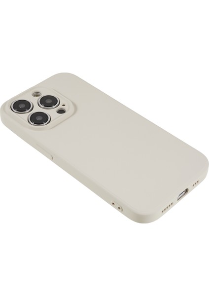 iPhone 15 Pro Yumuşak Tpu + Fiber Astar Telefon Kılıfı Telefon Kapağı Kauçuk Kaplama (Yurt Dışından)