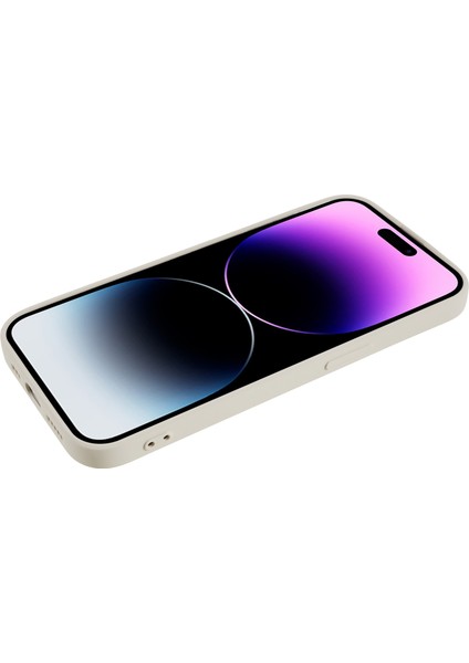 iPhone 15 Pro Yumuşak Tpu + Fiber Astar Telefon Kılıfı Telefon Kapağı Kauçuk Kaplama (Yurt Dışından)
