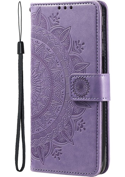 iPhone 15 Pu Deri Stand Kapağı Cüzdan Telefon Kılıfı Kayış (Yurt Dışından)