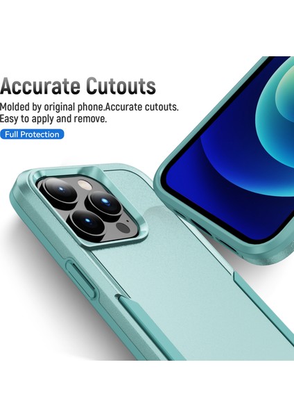 iPhone 15 Pro Pc+Tpu Şok Geçirmez Telefon Kasası Önleme Önleyici Geri Koruyucu Kapak (Yurt Dışından) fırsatları
