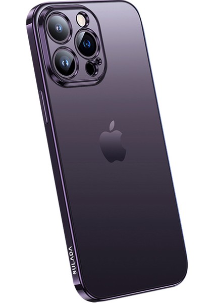 iPhone 15 Pro Max Tpu Kasası Elektrolatma Ag Mat Telefon Kapak Kapsam Anayacı Telefon Kabuğu (Yurt Dışından)