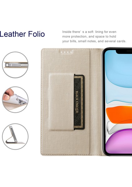 iPhone 15 Pro Max Kart Sahibi Telefon Kılıfı, Deri Telefon Kapağı Standı (Yurt Dışından) fırsatları