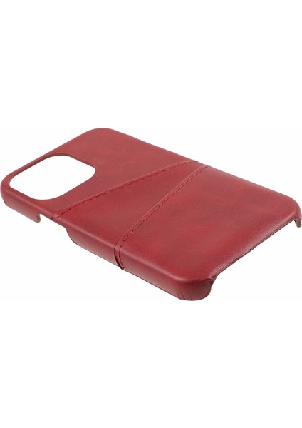 iPhone 15 Pro Max Shockproof Case Pu+Pc Telefon Kapağı 2 Kart Yuvaları Anti-Drop Telefon Kılıfı (Yurt Dışından) indirimleri