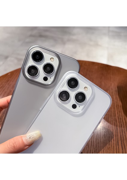 iPhone 15 Pro Max Mat Tasarım Pc Telefon Kapağı Şok Geçirmez Kılıf Önleme Önleyici Telefon Kabuğu (Yurt Dışından) fırsatları