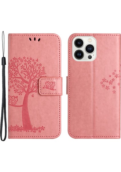 iPhone 15 Pro Max Telefon Cüzdan Kılıfı Pu Deri Stand Telefon Kapağı (Yurt Dışından)