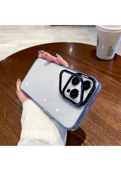 iPhone 15 Pro Max Elektrokaplatma Tpu Telefon Kılıfı Kickstand Bırak-Kötü Cep Telefonu Koruyucu Kapak (Yurt Dışından)