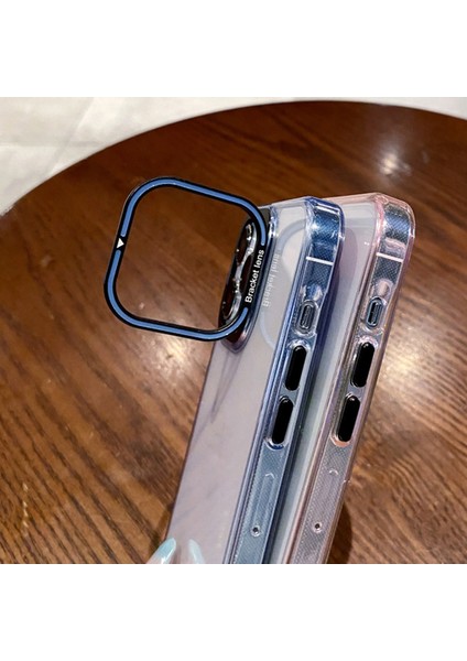 iPhone 15 Pro Max Elektrokaplatma Tpu Telefon Kılıfı Kickstand Bırak-Kötü Cep Telefonu Koruyucu Kapak (Yurt Dışından)