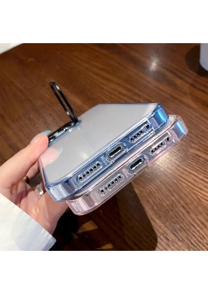 iPhone 15 Pro Max Elektrokaplatma Tpu Telefon Kılıfı Kickstand Bırak-Kötü Cep Telefonu Koruyucu Kapak (Yurt Dışından)