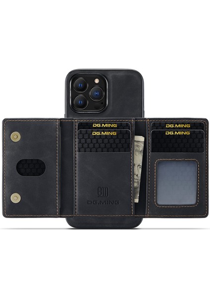 iPhone 15 Pro Max Shockproof Case Pu+Pc+Tpu Manyetik Cüzdan Telefon Kapağı Kickstand ile (Yurt Dışından) fiyatları