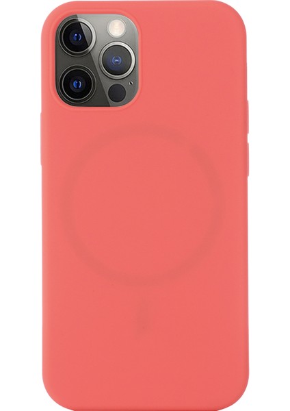 iPhone 15 Pro Max Ince Telefon Kılıfı Magsafe ile Uyumlu Yumuşak Silikon Telefon Kabuğu (Yurt Dışından)