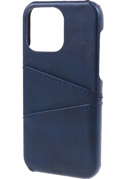 iPhone 15 Pro Max Shockproof Case Pu+Pc Telefon Kapağı 2 Kart Yuvaları Anti-Drop Telefon Kılıfı (Yurt Dışından) modelleri