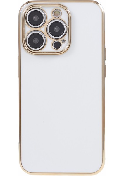 iPhone 15 Pro Max Yumuşak Tpu 6d Elektroklokal Kılıf Parlak Şok Geçirmez Koruyucu Telefon Kapağı (Yurt Dışından)