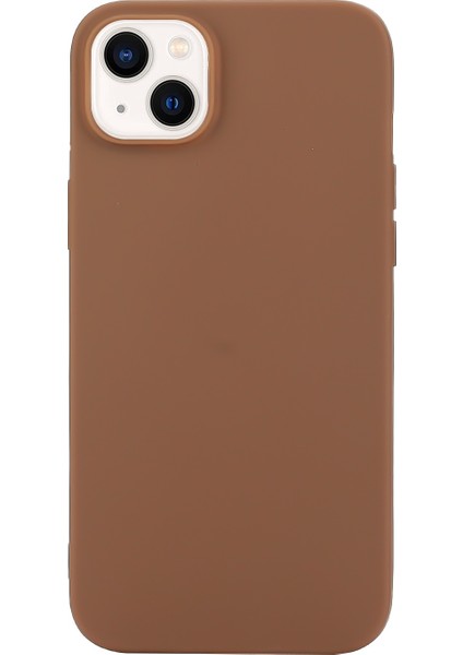 iPhone 15 Plus Önleme Tpu Telefon Kılıfı Plus Fingerprint Mat Cep Telefonu Arka Kapak (Yurt Dışından)
