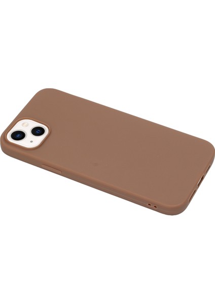 iPhone 15 Plus Önleme Tpu Telefon Kılıfı Plus Fingerprint Mat Cep Telefonu Arka Kapak (Yurt Dışından)