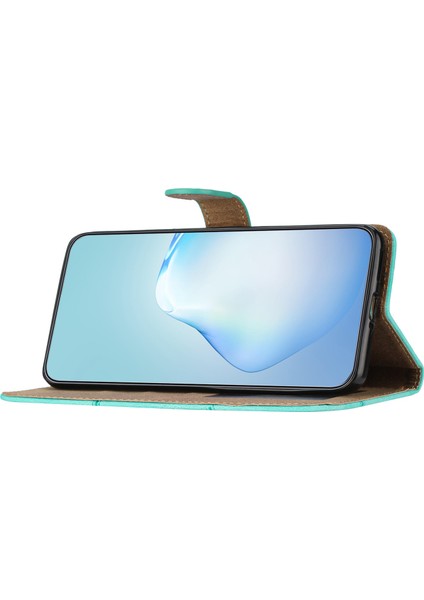 iPhone 15 Plus Cüzdan Çılgın At Doku Kabuk Telefon Kapağı Deri Telefon Stand Kılıfı (Yurt Dışından)