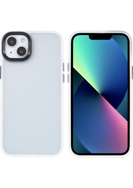 iPhone 15 Plus Damla Dayanıklı Tpu+Akrilik Telefon Kılıfı Cilt Touch Arka Kapak (Yurt Dışından)
