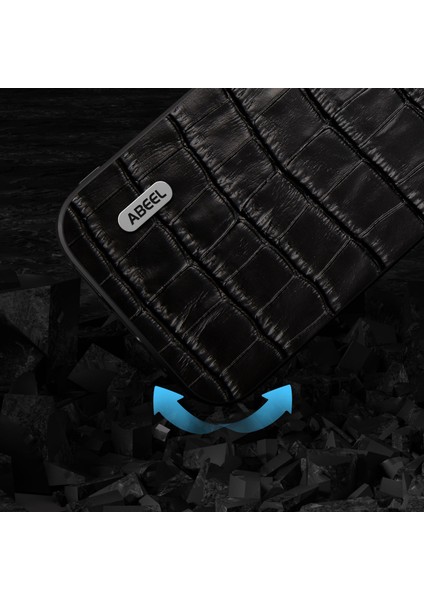 iPhone 15 Plus Telefon Kasası Cowhide Deri + Tpu + Pc Timsah Doku Kapağı (Yurt Dışından)