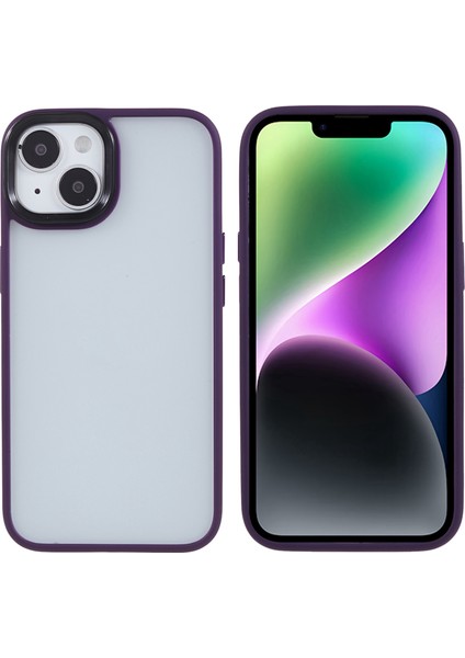 iPhone 15 Plus Damla Dayanıklı Tpu+Akrilik Telefon Kılıfı Cilt Touch Arka Kapak (Yurt Dışından)