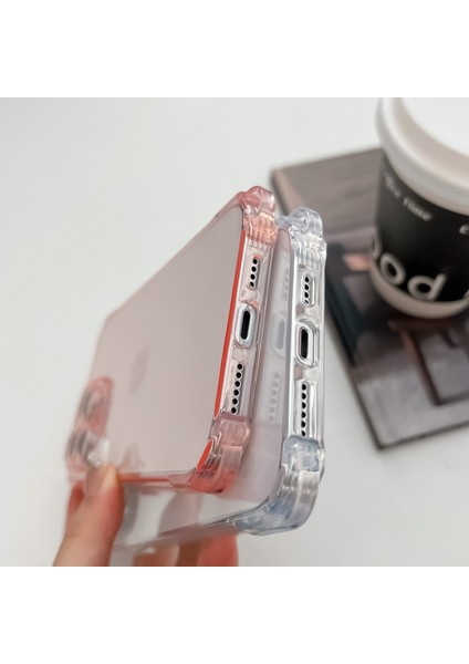 iPhone 15 Drop Önleyici Telefon Kapağı Esnek Tpu Kasa Damla Koruma Kabuğu (Yurt Dışından)