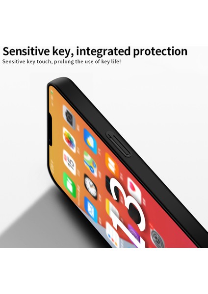 iPhone 15 Plus Cep Telefonu Kapağı Fingerprint Mat Pc Telefon Kılıfı (Yurt Dışından)