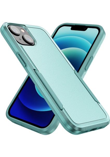 iPhone 15 Plus Şok Geçirmez Telefon Kasası Önleme Önleyici Pc+Tpu Arka Kapak (Yurt Dışından)