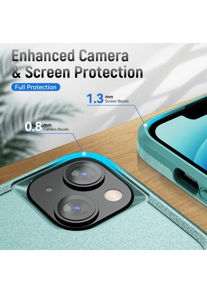 iPhone 15 Plus Şok Geçirmez Telefon Kasası Önleme Önleyici Pc+Tpu Arka Kapak (Yurt Dışından) fiyatları
