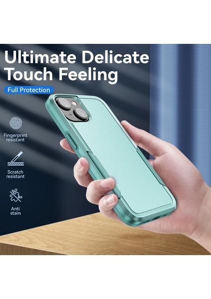 iPhone 15 Plus Şok Geçirmez Telefon Kasası Önleme Önleyici Pc+Tpu Arka Kapak (Yurt Dışından) indirimleri