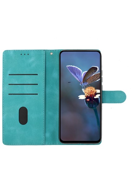 iPhone 15 Telefon Kasası Cüzdan Ön Parmak Izi Pu Deri Manyetik Stand Kapağı (Yurt Dışından)