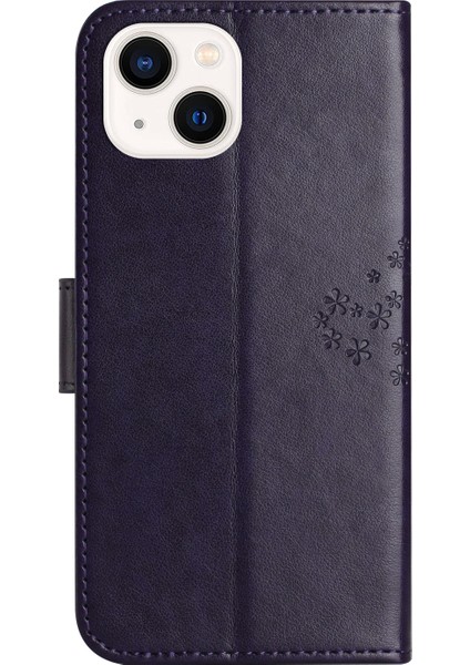 iPhone 15 Telefon Deri Kılıfı, Stand Cüzdan Telefon Kapağı (Yurt Dışından)