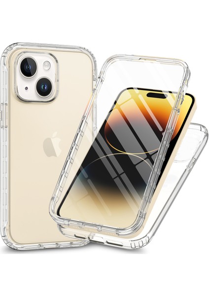 iPhone 15 Koruyucu Kapak, Gradyan Renkli Pc+Tpu Telefon Kasası (Yurt Dışından)