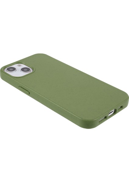 iPhone 15 Mat Biyolojik Kırılabilir Kasa Buğday Saman+Tpu Hibrid Telefon Kapağı (Yurt Dışından) fiyatları