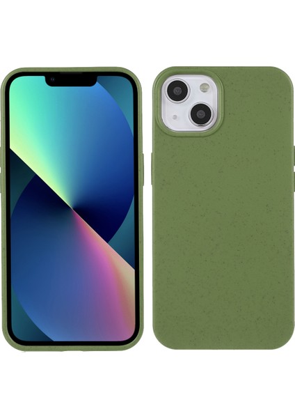 iPhone 15 Mat Biyolojik Kırılabilir Kasa Buğday Saman+Tpu Hibrid Telefon Kapağı (Yurt Dışından) modelleri
